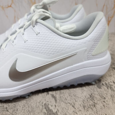 Nike React Vapor 2 Golf White Pure Platinum Metallic Silver
