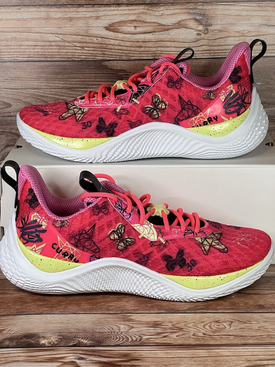 Men Under Armour Curry 10 Girl Dad Basketball Shoes Size 11 Pink