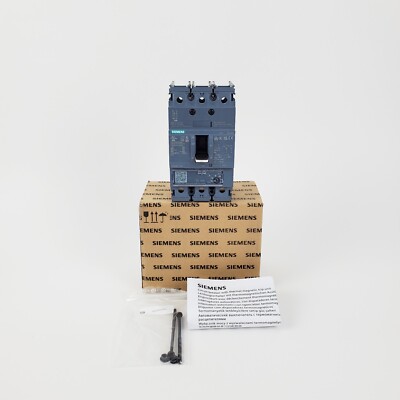 Siemens 3VA5112-6EC31-0AA0 3-Pole 125A Circuit Breaker               , New!