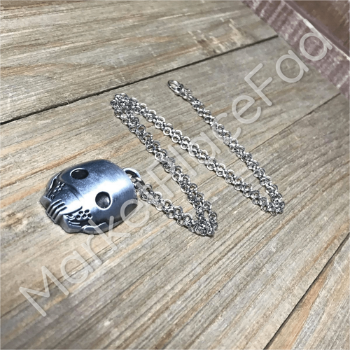 Star Wars Anhänger Halskette Cosplay 20" Silberkette Droid K-2SO STILLLEGUNG - Bild 7 von 8