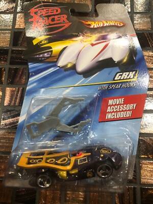 Hot Wheels SPEED RACER GRX with spear hooks Movie Series (ships free ...
