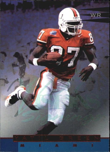 1997 Score Board Visions Signings Yatil Green #34