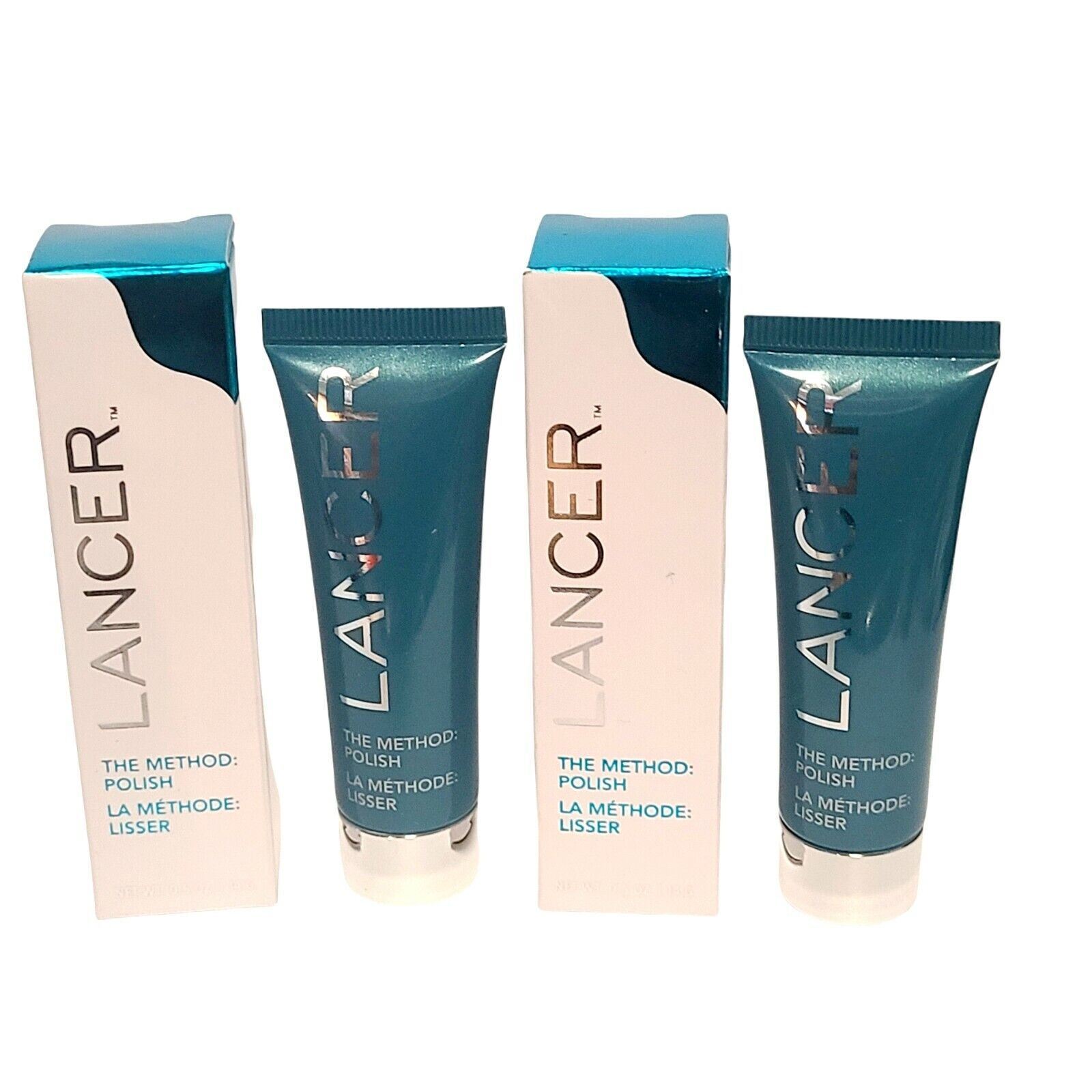 2 капли для полировки нормальной комбинированной кожи Lancer The Method по 0,5 унции. Новый дорожный размер 