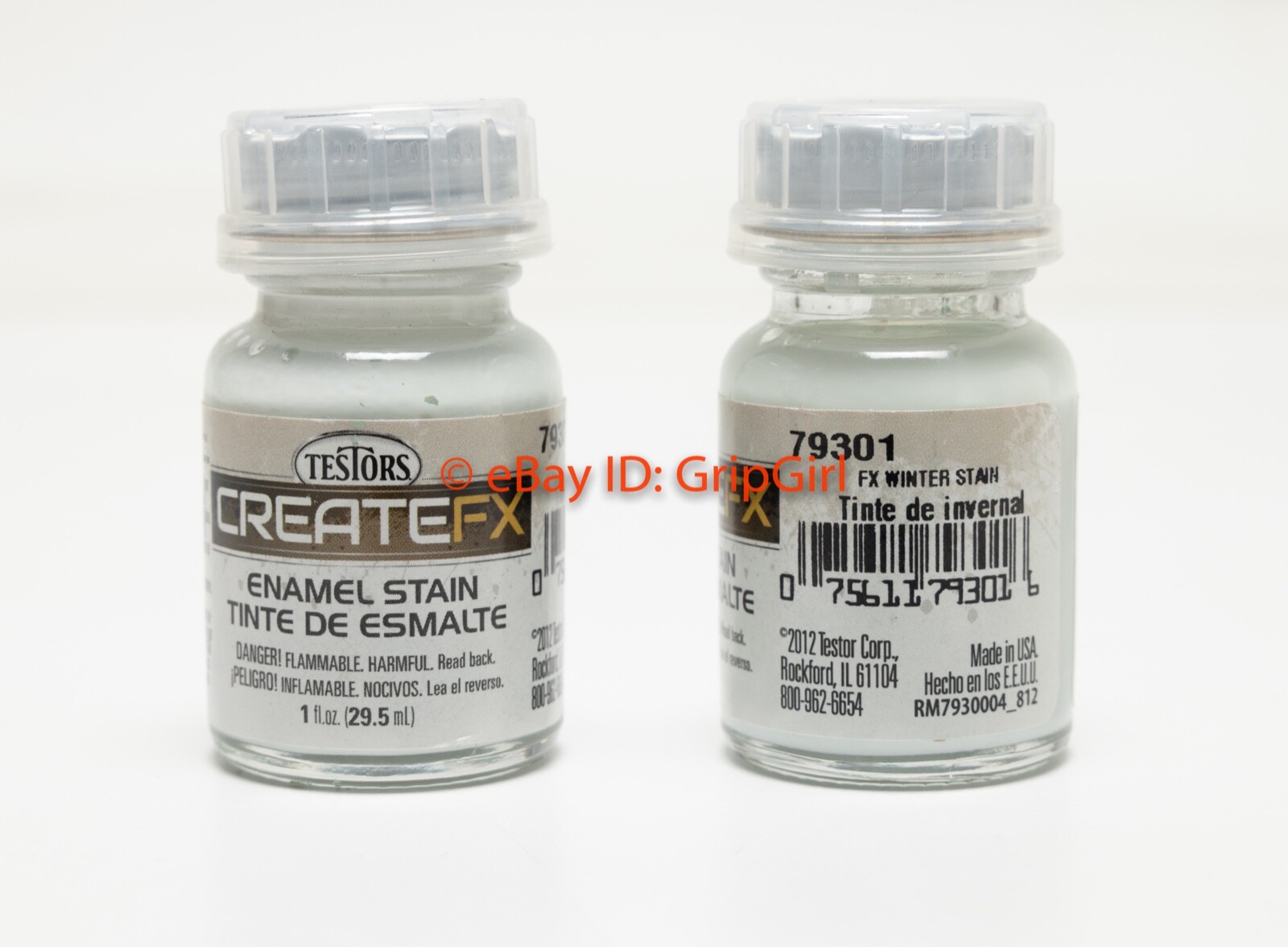 Createfx Enamel Stain 1oz - Wet Effect Paint For Models, Dioramas & Craft Projects