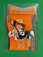 2000 Quantum Leaf Football Kevin Johnson #BS-33 Banner Season Die-Cut /986