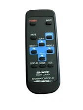 Genuine Sharp RRMCG1003MPP7 Information Display Remote Control   (4a)