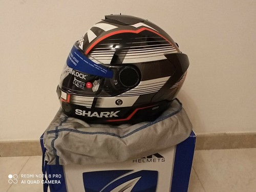 Casco integrale in fibra Shark Spartan grafica Zarco Malaysian GP nuovo  taglia M | eBay