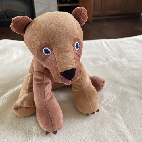 Kohl's Cares Eric Carle 10" Plush Brown Bear What Do You See? Stuffed Animal H19