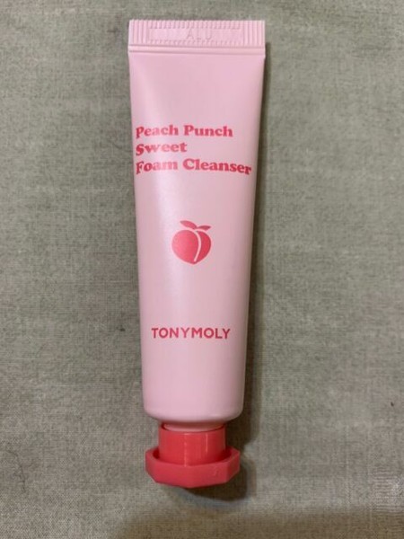 tonymoly peach cleanser