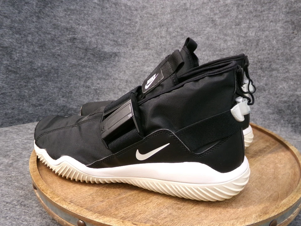 Nike Komyuter Men Athletic Sneakers Shoe Black White Buckle Size 10.5 AA2211-001 - Image 4 of 4