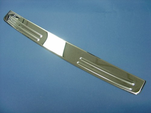 Protector contrachoques trasero cromado acero inoxidable para 2002-2009 Mercedes W211 Clase E - Imagen 3 de 5