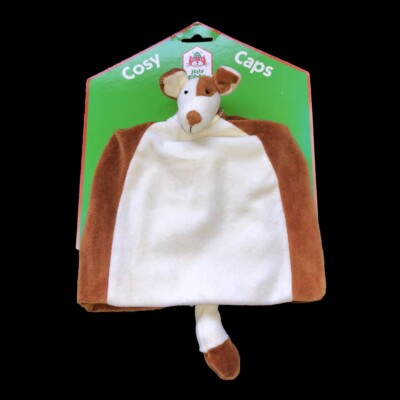 Jelly Kitten ''Cosy Caps'' sehr selten Welpe Hund Baby Mütze Jellycat 1999 Zubehör