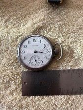Antique Waltham 15 Jewels Pocket Watch