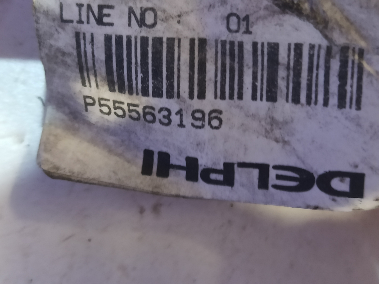 SAAB 9-3 YS3F 1.9 TTiD Engine Cable Harness 55563196 P55563196 