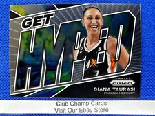 2022 #14 Diana Taurasi WNBA Panini Prizm Get Hyped Insert Mercury