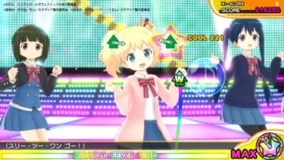 PSVITA ミラクルガールズフォスティバル　非売品ゲームポスター PSVITA ミラクルガールズフォスティバル 非売品ゲームポスター