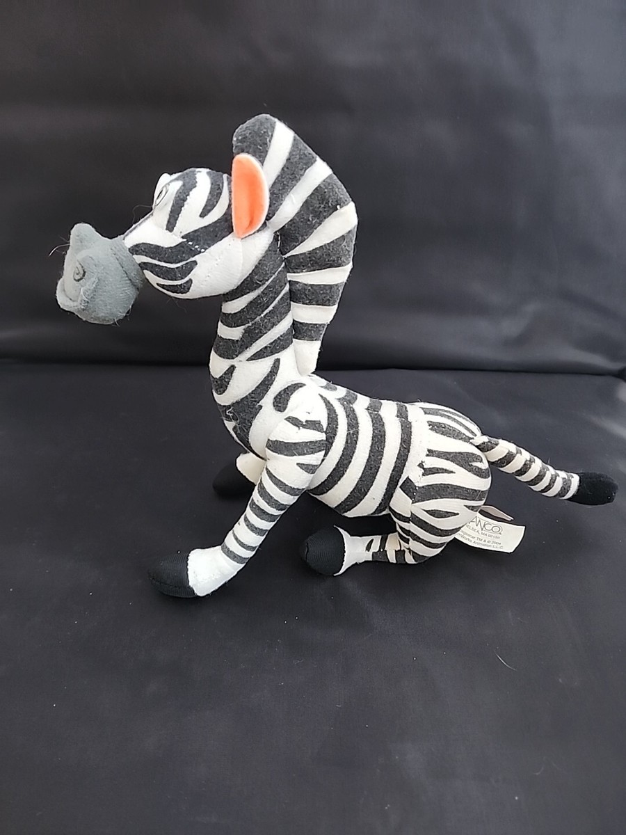 2004 Nanco Dreamworks Madagascar Marty Zebra plush 9