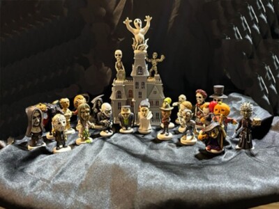 Harmony Kingdom artist Neil Eyre Designs Halloween Monster Set of 24 Characters