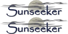 Fits SUNSEEKER BY FOREST RIVER RV Motorhome Camper Vinyl Decal 9" x 36" Set of 2