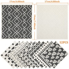 12Pcs Swedish Dishcloths Highly Absorbent Kitchen Dish Cloths Reusable leWHq