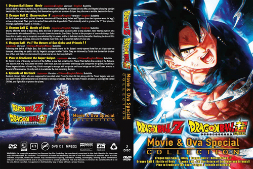 ANIME DRAGON BALL Z & SUPER ~ MOVIE & OVA COLLECTION DVD ENGLISH DUB REGION ALL - Imagen 3 de 7