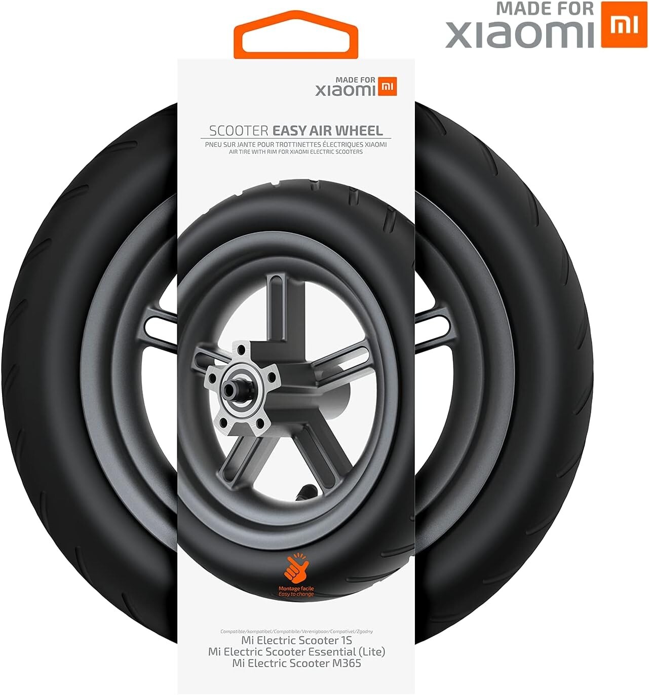 Pneu sur Jante Xiaomi Scooter résout les crevaisons de trottinette avec ce kit complet