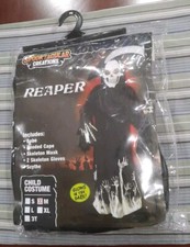 Spooktacular Creations Glow in the Dark Grim Reaper Costume for Boys, M 8-10 