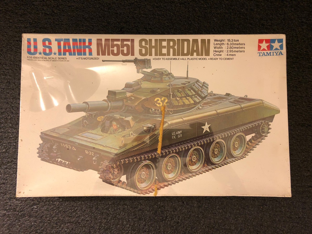 M551 SHERIDAN 1/35スケールモデルキット Amazon.com: Tamiya 1:35 U.S. Tank M551 Sheridan : Arts
