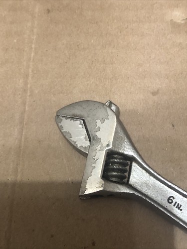 Crescent 6 Inch Adjustable Wrench Crestoloy USA - Picture 4 of 5