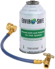 Pro Seal, Stop Leak w/ R 134a Leak Detector Dye + R 134a Charging Hose - 1 Can