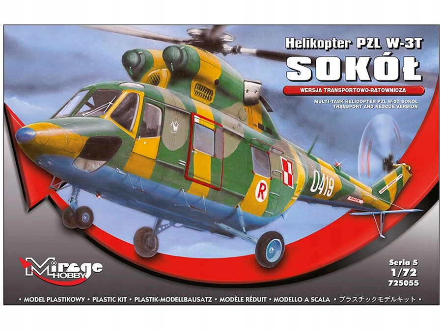 Mirage Hobby 725055 - 1:72 Helicopter PZL W-3T Sokó? - New