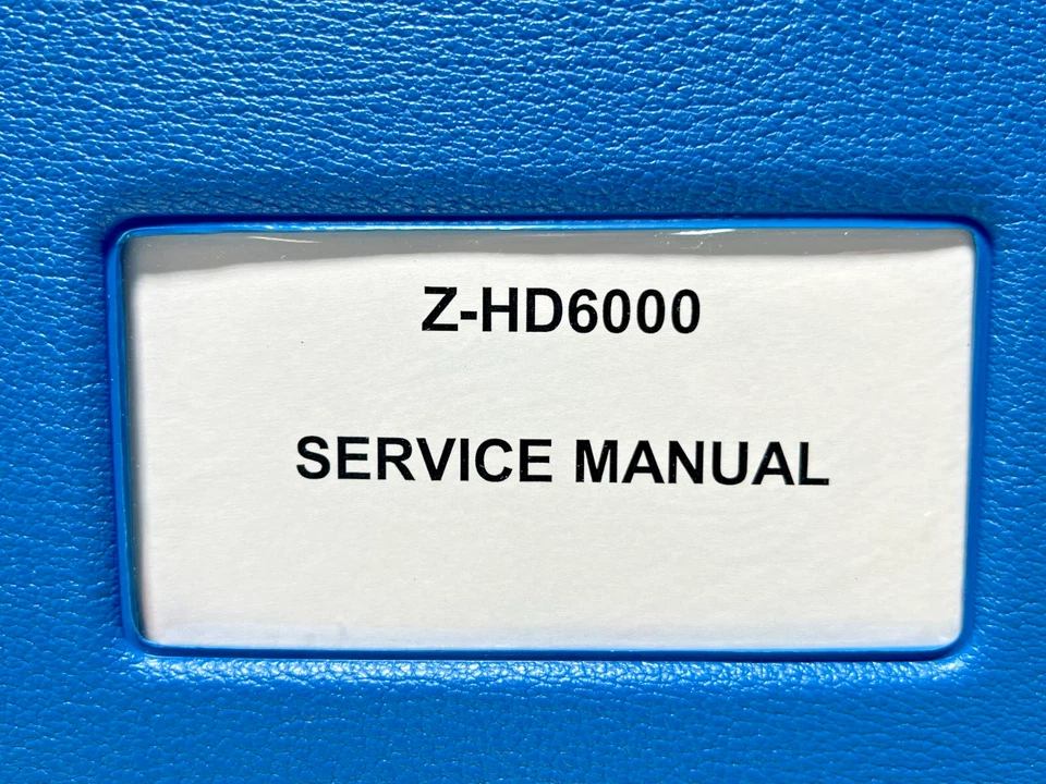Hitachi Model Z-HD6000 Color Camera Service Manual - Image 2 of 3
