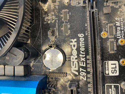 ASROCK Z97 EXTREME6 Gaming Motherboard Intel For Parts - Bild 7 von 7