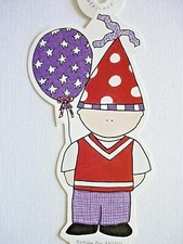 Birthday Boy RETIRED 1999 My Mind's Eye Die Cut 