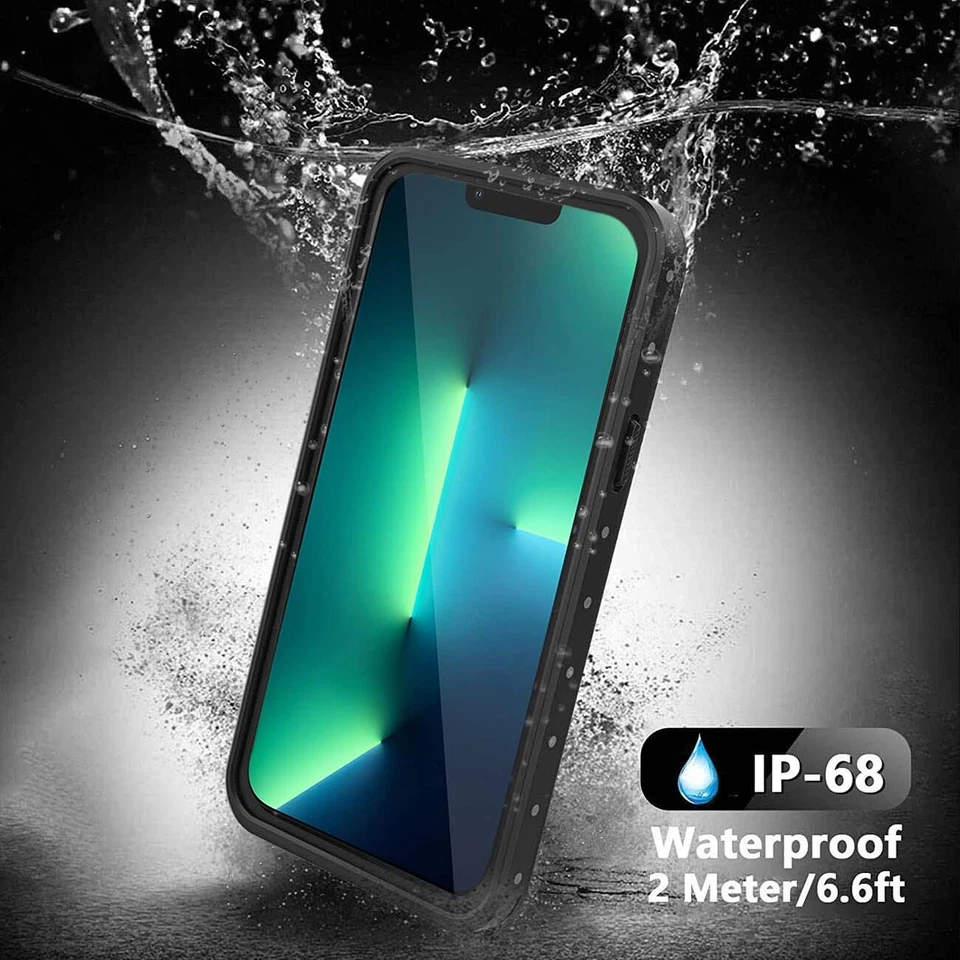 Life Waterproof Shock Dust Proof Case Cover iPhone 13 12 11 14 15 16 Pro Max XR - Image 3 of 4