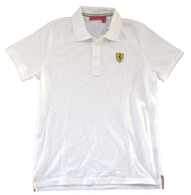 white ferrari shirt