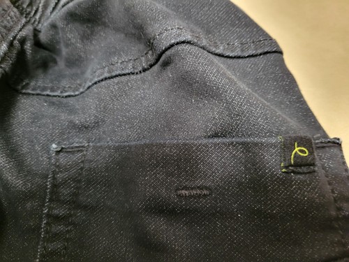 Art Class Super Stretch Super Skinny Fit Jeans-Adj. Waist-Black-Boy's Size 12 - Picture 3 of 5