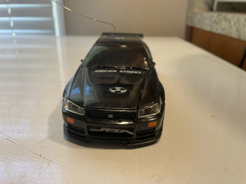 Xmods Black Nissan Skyline GTR R34 - Image 4 of 4
