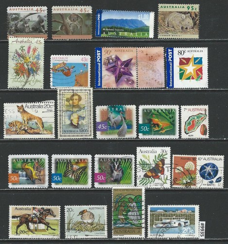 AUSTRALIA Lot of Used Stamps