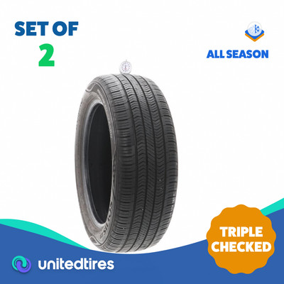 Set of (2) Used 215/55R18 Kumho Solus TA51 95V - 7/32