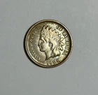 1908 Indian Head Cent Penny Full Liberty AU / UNC