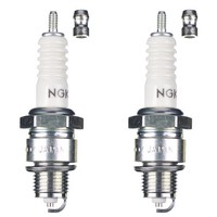 NGK ZüNdkerze BP7HS 5111 2Er Set (FüR: PGO T-Rex 125 CP0 - 2 Takt 99-02 )