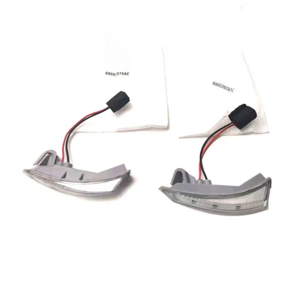 Lâmpada LED sob espelho lateral luz de seta para 2008-17 Chrysler Town & Country - Imagem 2 de 4