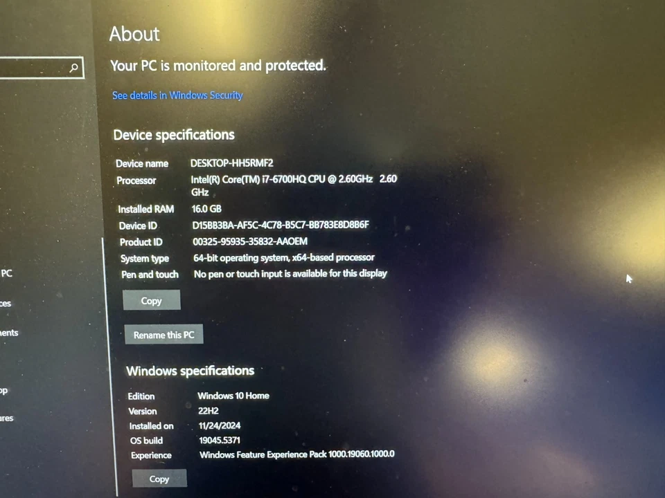 MSI GE62 6QF Apache Pro Gaming Laptop – i7-6700HQ / GTX 970M / 16 GB RAM - Image 4 of 4