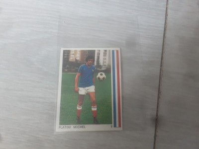Sticker Leon Glowacki Et Graffiti Football 1978 MICHEL PLATINI Équipe De France 