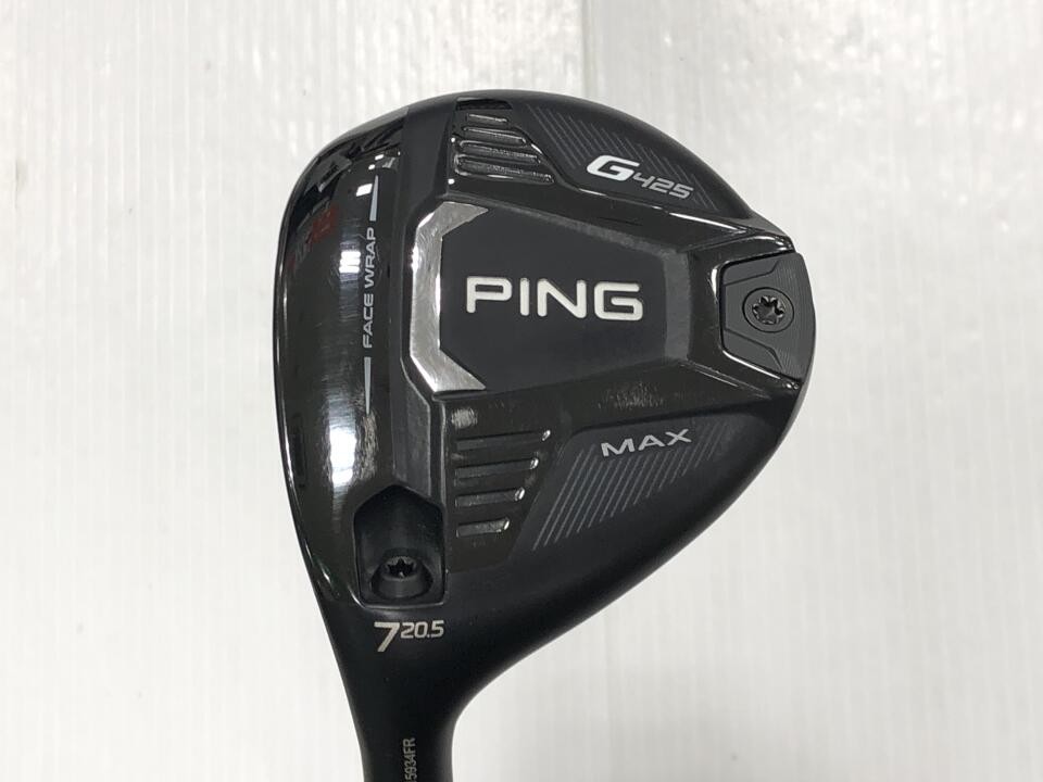 PING G425 max 7w 20.5度　ツアー ad f PING G425 MAX 20.5° 7W Fairway wood Lefty Tour AD HD-6 Extra
