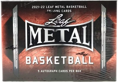 2021-22 NBA Leaf Metal Hobby Box