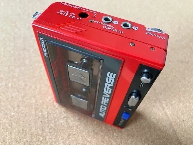 Reproductor de casete estéreo Hitachi Perdisco CP-7 Walkman vintage años 80 Japón raro Foto 3 de 4