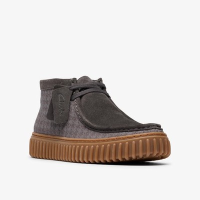 Clarks Men's Torhill Hi Grey Combi 26183426