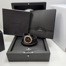 W/Box Hublot Classic Fusion 42 mm 18K Rose Gold Ceramic Watch 542.CO.1181.RX 2